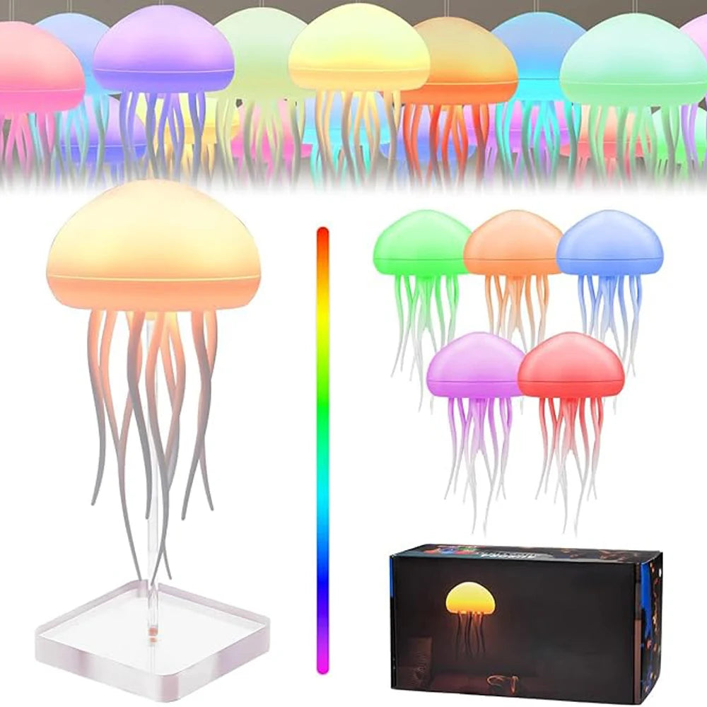 JellyGlow™ Voice-Control Night Lamp