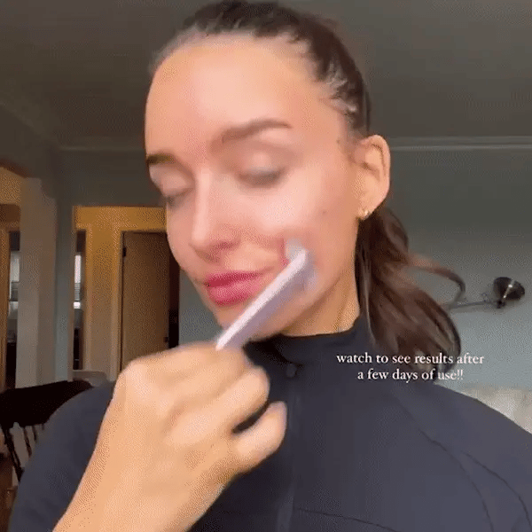 4 In 1 Portable Skin Care Vibration Massager Facial Rejuvenation Hand Held Equipment Face Beauty Eye LED Red Light Therapy Wand